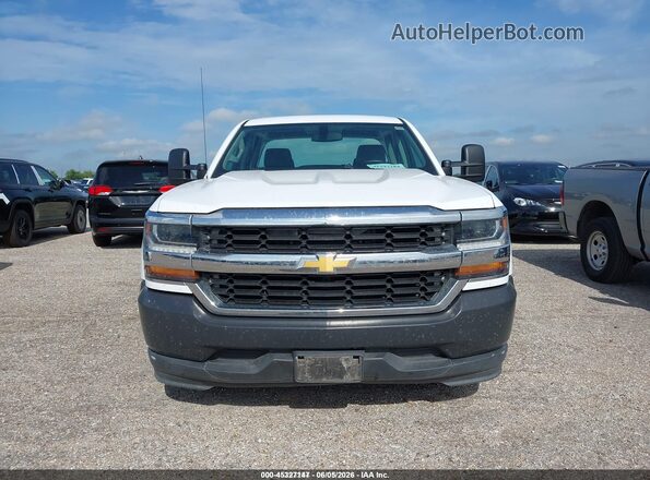 1GCRCNEC2HZ157356 2017 CHEVROLET SILVERADO White ხელსაწყოთა პანელის ხედი