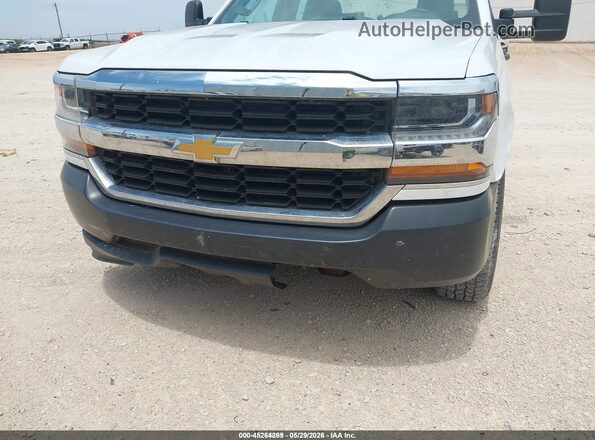 1GCRCNEC2HZ158796 2017 CHEVROLET SILVERADO White Widok zestawu wskaźników