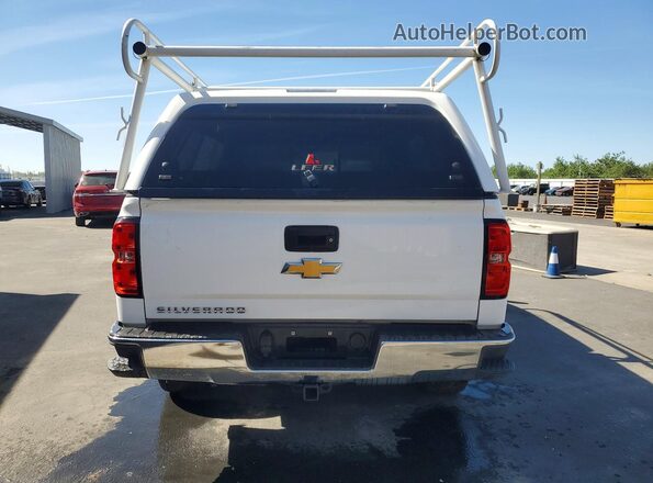 1GCRCNEC2HZ303058 2017 CHEVROLET SILVERADO White Vista trasera