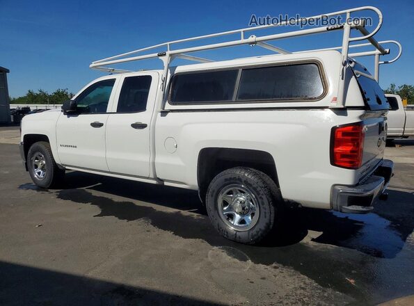 1GCRCNEC2HZ303058 2017 CHEVROLET SILVERADO White Trasero izquierdo