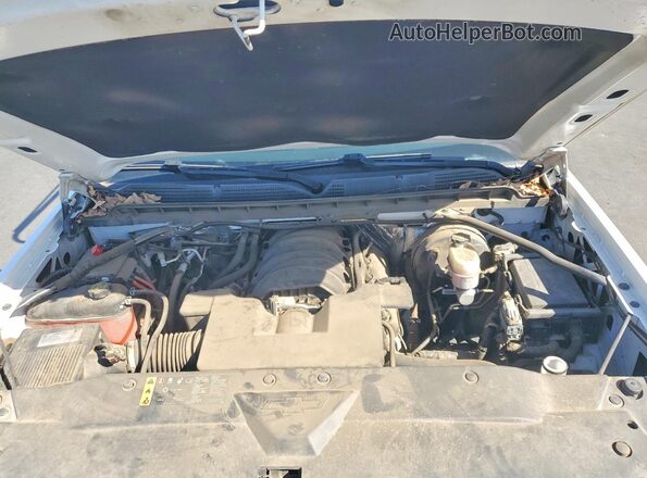 1GCRCNEC2HZ303058 2017 CHEVROLET SILVERADO White Vista interior trasera