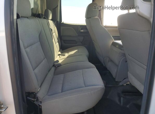 1GCRCNEC2HZ303058 2017 CHEVROLET SILVERADO White Vista de los asientos traseros