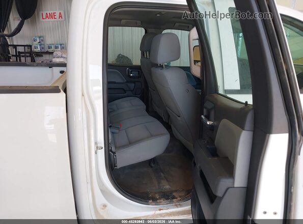 1GCRCNEC6HZ154329 2017 CHEVROLET SILVERADO Белый Вид наклейки с VIN-кодом