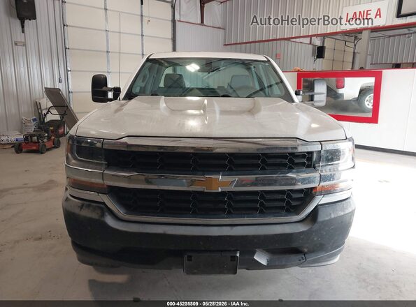 1GCRCNEC7HZ158292 2017 CHEVROLET SILVERADO White Widok wnętrza z tyłu