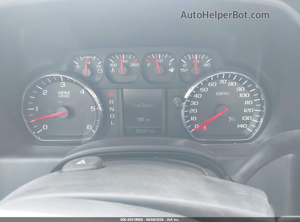 1GCRCNEC7HZ159104 2017 CHEVROLET SILVERADO White უკანა სავარძლების ხედი