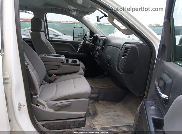 1GCRCNEC7HZ159104 2017 CHEVROLET SILVERADO White წინა სალონის ხედი