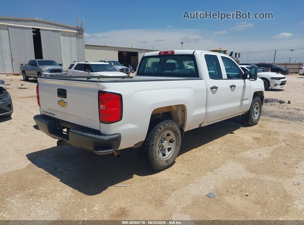 1GCRCNEC8HZ158947 2017 CHEVROLET SILVERADO White Tył prawy