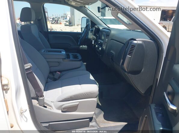 1GCRCNEC8HZ158947 2017 CHEVROLET SILVERADO White Widok wnętrza z przodu