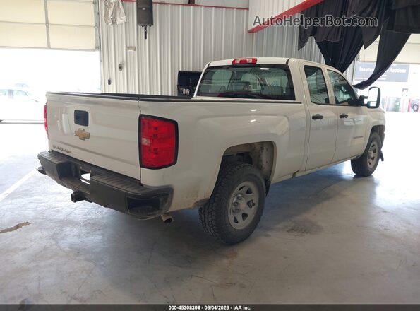 1GCRCNEC8HZ159113 2017 CHEVROLET SILVERADO White Tył prawy