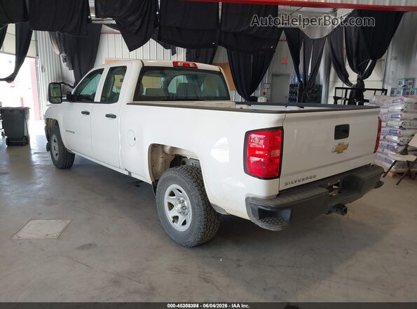 1GCRCNEC8HZ159113 2017 CHEVROLET SILVERADO White Tył lewy