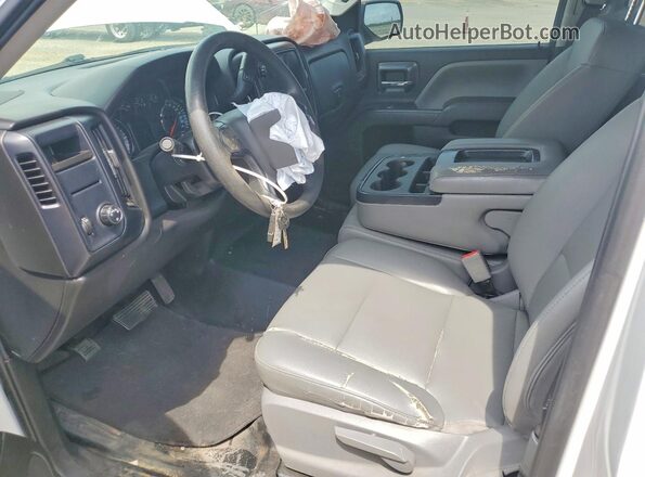 1GCRCNEC8JZ131060 2018 CHEVROLET SILVERADO White Вид салону спереду