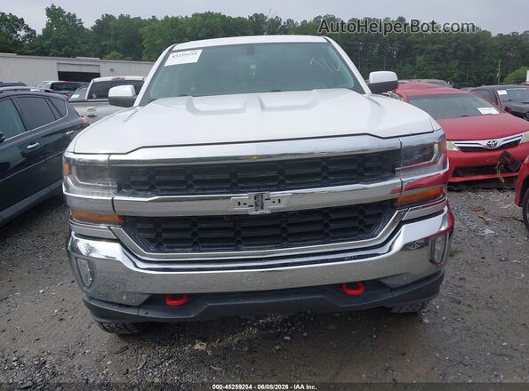 1GCRCNEH0GZ158256 2016 CHEVROLET SILVERADO White Instrument cluster view