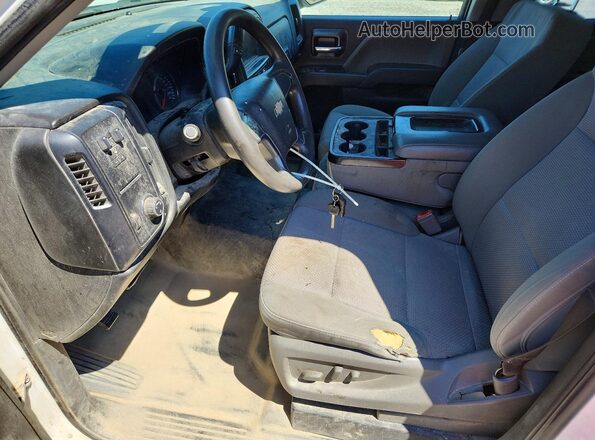 1GCRCNEH1JZ309094 2018 CHEVROLET SILVERADO White წინა სალონის ხედი