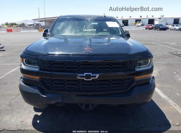 1GCRCNEH2HZ316646 2017 CHEVROLET SILVERADO Black Սալոնի հետևի տեսք