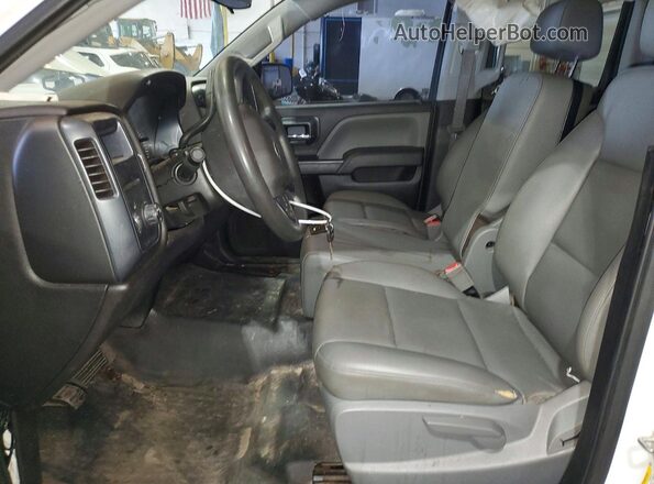 1GCRCNEH5JZ320356 2018 CHEVROLET SILVERADO Белый Вид салона спереди