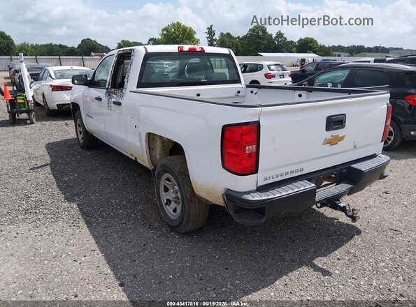 1GCRCNEH7HZ349822 2017 CHEVROLET SILVERADO Белый Задняя левая четверть