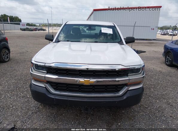 1GCRCNEH7HZ349822 2017 CHEVROLET SILVERADO Белый Вид щитка приборов