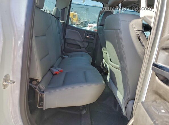 1GCRCNEHXHZ226760 2017 CHEVROLET SILVERADO White უკანა სავარძლების ხედი