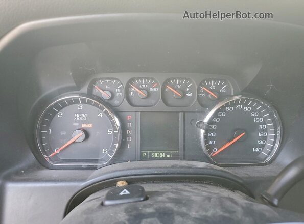 1GCRCNEHXHZ226760 2017 CHEVROLET SILVERADO White ხელსაწყოთა პანელის ხედი