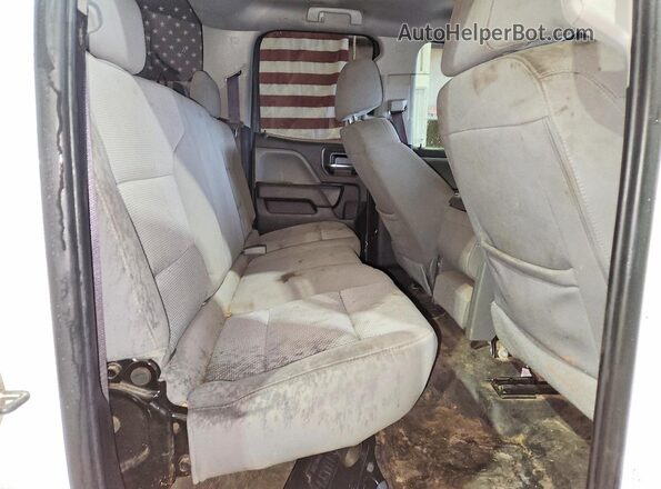 1GCRCNEHXHZ334666 2017 CHEVROLET SILVERADO White Հետևի նստատեղերի տեսք