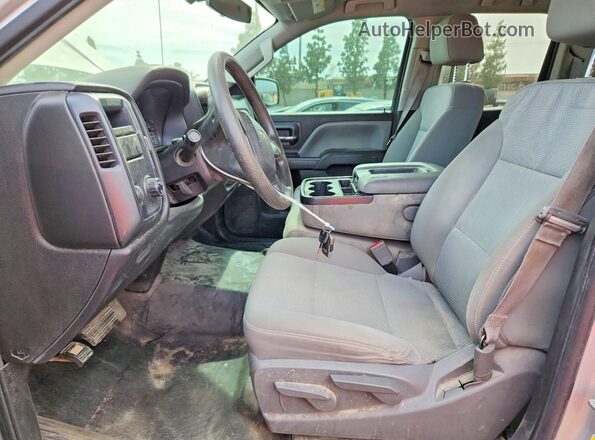 1GCRCPEC2GZ365652 2016 CHEVROLET SILVERADO Silver Вид салону спереду