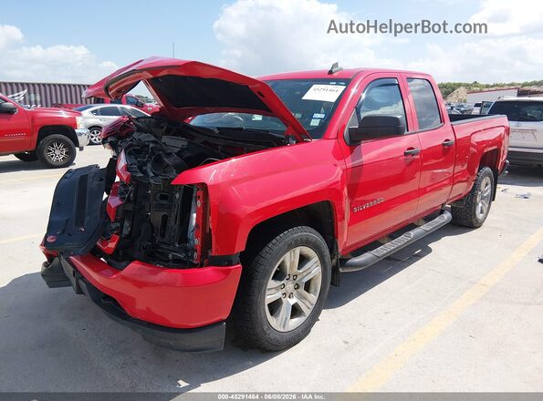 1GCRCPEC2GZ418771 2016 CHEVROLET SILVERADO Red Առջևի ձախ երեք քառորդ տեսարան