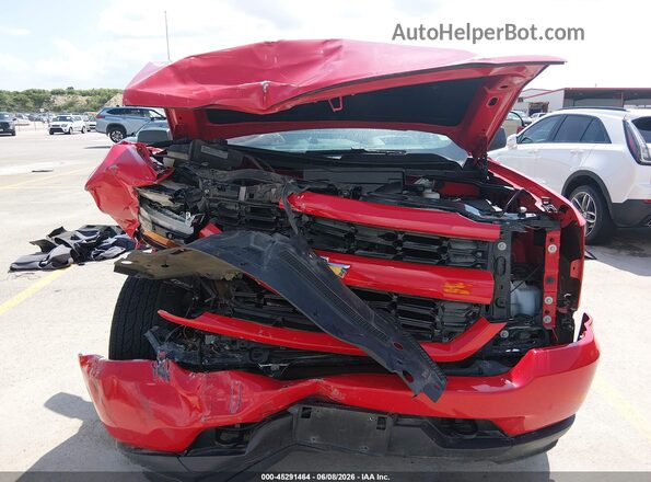 1GCRCPEC2GZ418771 2016 CHEVROLET SILVERADO Red Սալոնի հետևի տեսք