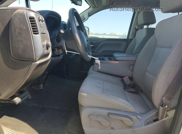 1GCRCPEC2HZ145171 2017 CHEVROLET SILVERADO Silver Widok wnętrza z przodu