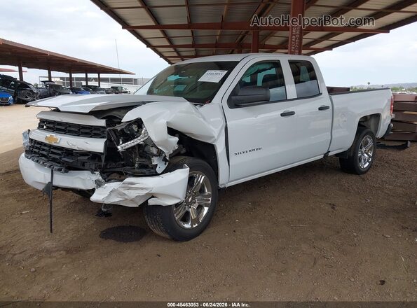 1GCRCPEC2JZ291205 2018 CHEVROLET SILVERADO White წინა მარცხენა ხედი სამი მეოთხედიდან