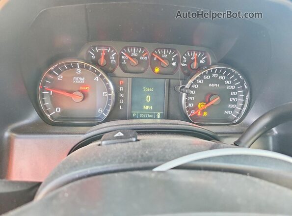 1GCRCPEC3JZ381267 2018 CHEVROLET SILVERADO Красный 