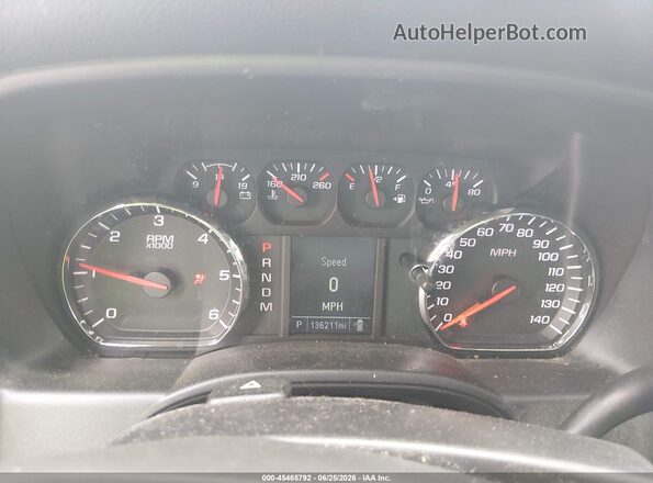 1GCRCPEC4GZ228812 2016 CHEVROLET SILVERADO Silver უკანა სავარძლების ხედი