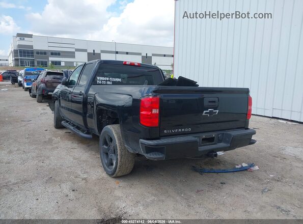 1GCRCPEC8HZ346458 2017 CHEVROLET SILVERADO Black Trasero izquierdo