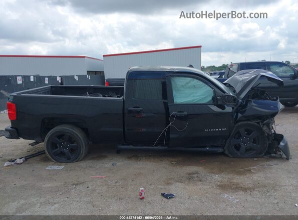 1GCRCPEC8HZ346458 2017 CHEVROLET SILVERADO Black Vista interior trasera