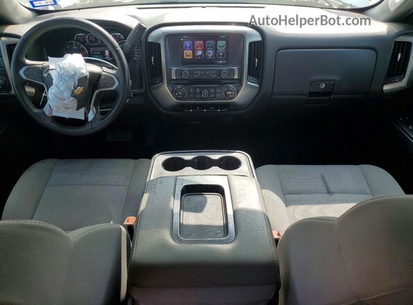 1GCRCREC0JZ158938 2018 CHEVROLET SILVERADO Silver Vista del salpicadero