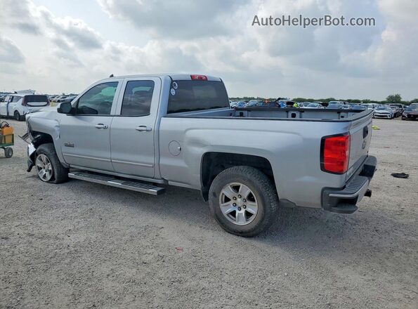 1GCRCREC0JZ158938 2018 CHEVROLET SILVERADO Silver Trasero izquierdo