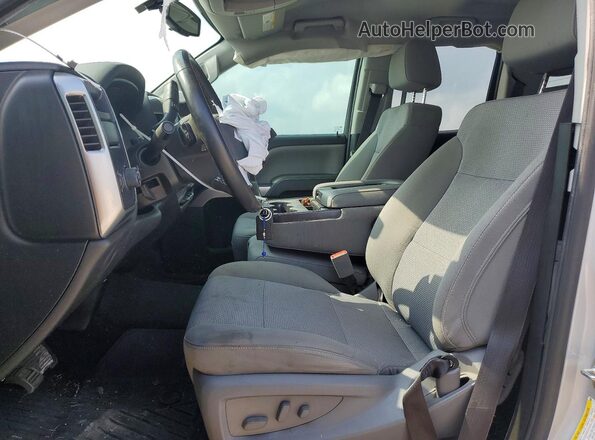 1GCRCREC0JZ158938 2018 CHEVROLET SILVERADO Silver Vista interior delantera