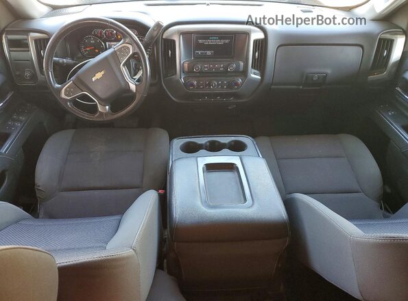 1GCRCREC1JZ251483 2018 CHEVROLET SILVERADO White Dashboard view