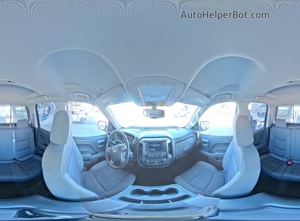 1GCRCREC1JZ251483 2018 CHEVROLET SILVERADO White 360 interior view