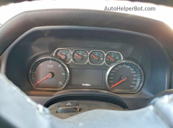 1GCRCREC1JZ266355 2018 CHEVROLET SILVERADO White Vista del cuadro de instrumentos
