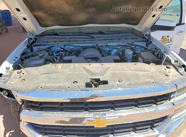 1GCRCREC1JZ266355 2018 CHEVROLET SILVERADO White Vista interior trasera