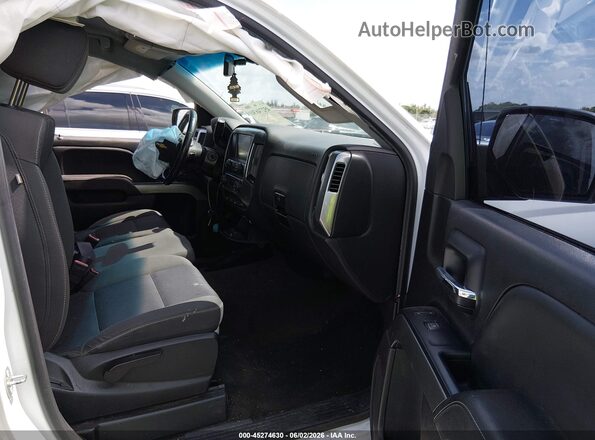 1GCRCREC3JZ179136 2018 CHEVROLET SILVERADO White წინა სალონის ხედი