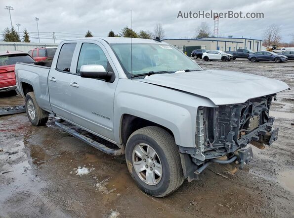 1GCRCREC4GZ185939 2016 CHEVROLET SILVERADO Серебряный Передняя правая четверть