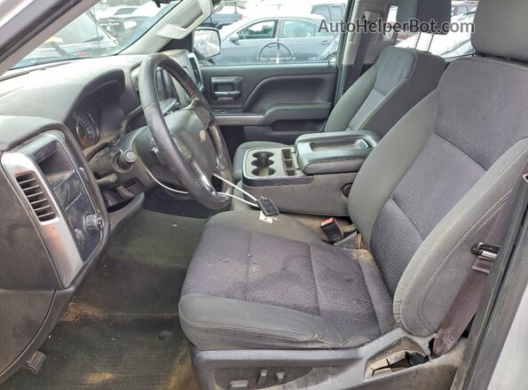 1GCRCREC4GZ185939 2016 CHEVROLET SILVERADO Серебряный Вид салона спереди