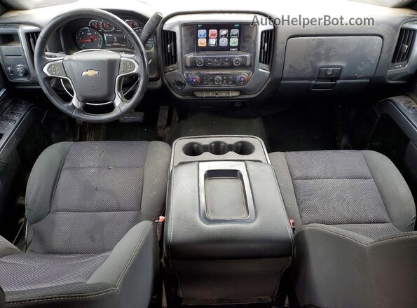 1GCRCREC4GZ185939 2016 CHEVROLET SILVERADO Серебряный Вид панели приборов