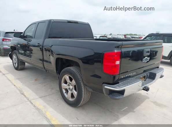 1GCRCREC4HZ255957 2017 CHEVROLET SILVERADO Black Rear left