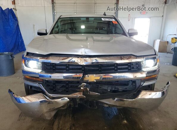 1GCRCREC5JZ166646 2018 CHEVROLET SILVERADO Silver წინა ხედი