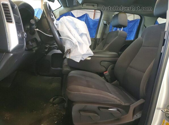 1GCRCREC5JZ166646 2018 CHEVROLET SILVERADO Silver წინა სალონის ხედი