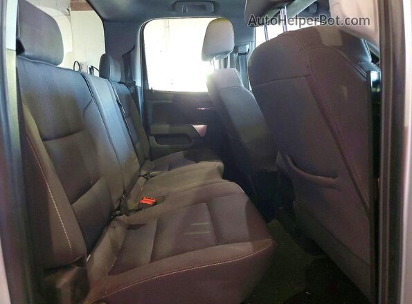 1GCRCREC5JZ166646 2018 CHEVROLET SILVERADO Silver უკანა სავარძლების ხედი