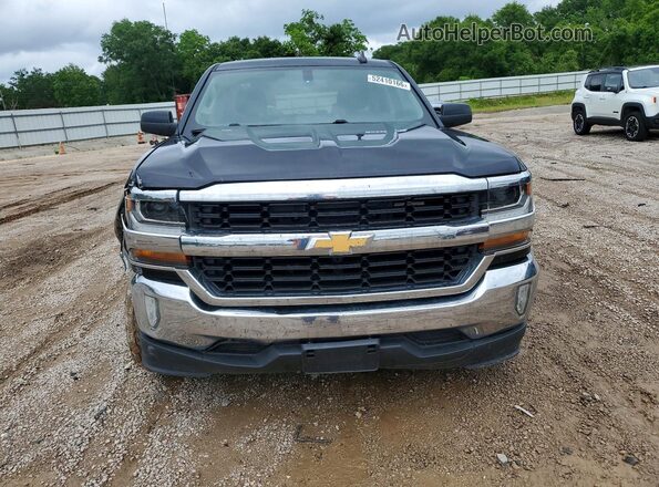 1GCRCREC7JZ264660 2018 CHEVROLET SILVERADO Black Widok z przodu