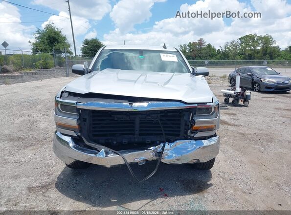 1GCRCREH0HZ343402 2017 CHEVROLET SILVERADO Silver Instrument cluster view